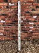 Water depth measuring stick