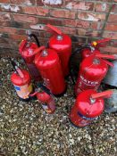 8 Fire Extinguishers