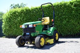 2011 John Deere X749 4 Wheel Steer Garden Tractor With 52