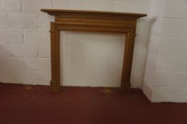 Timber fire surround