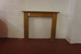 Timber fire surround