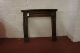 Timber fire surround