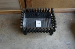 Cast iron fire grate