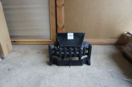 Cast iron fire place set