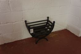 Cast iron fire basket