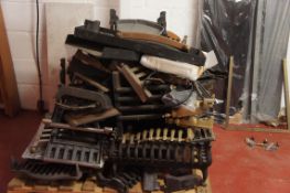 Mixed pallet of fire parts
