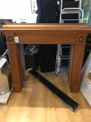 Timber fire surround