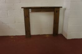 Timber fire surround