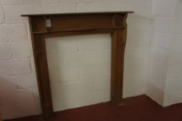 Timber fire surround