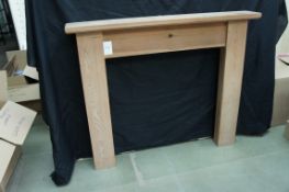 Timber fire surround