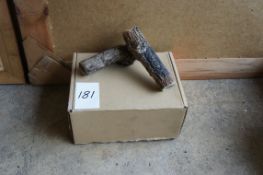 Box of ceramic fibre logs