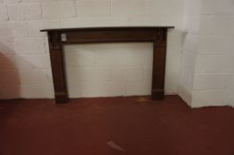 Timber fire surround