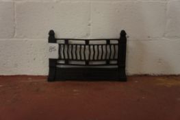 Cast iron fire fret