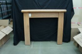 Timber fire surround