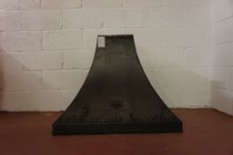 Mild steel chimney canopy