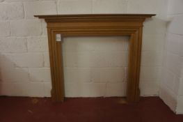 Timber fire surround