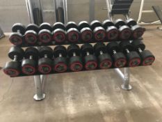 Gym Gear Rubber Covered Dumbells