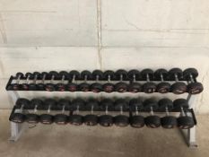 Jordan Rubber Covered Dumbells