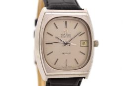 Omega De Ville Quartz Stainless Steel Midsize Unisex Watch
