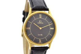 Omega De Ville Quartz Gold Plated Unisex Watch
