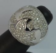 Diamond Cluster or Cocktail Ring