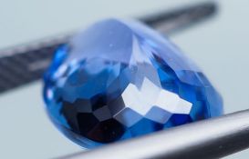 7.80ct Blue TANZANITE (loose stone)