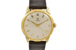 Omega Geneve Manual Wind Gold Plated Gents Watch