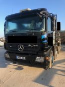 2006 Mercedes Actros 3236 8x4 Hydromix Volumetric Lorry