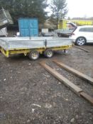 Ifor Williams Drop Side Trailer 12x6.6