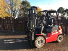 LOT WITHDRAWN | MANITOU M125D FOLK LIFT ( YEAR 2018 )