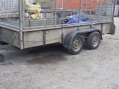 Ifor Williams Plant Trailer With Mesh Sides 12x5.6