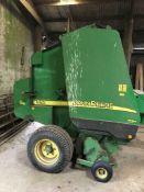 WITHDRAWN LOT HIFLOW ROUND BALER JOHN DEERE 582 2006