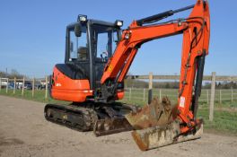 WITHDRAWN LOT | KUBOTA KX71-3 Mini Excavator