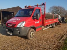 Iveco Daily 65c18 2009 09 3.0td plant recovery truck 6.5 ton gross lorry
