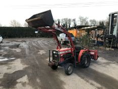 LOT WITHDRAWN | Massey 1010 Compact Tractor with Hydraulic Loader