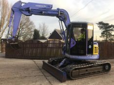 HITACHI EX75UR ZERO SWING DIGGER