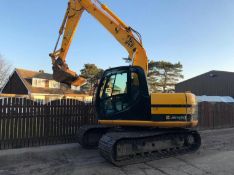 JCB JS145 TRACKED EXCAVATOR ( YEAR 2008 )