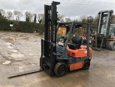 LOT WITHDRAWN | Toyota 1.8 Ton Diesel Forklift