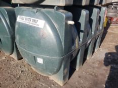 On Site Water Storage Tank