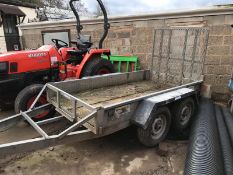 Indespension 2.7 ton Twin Axle Trailer