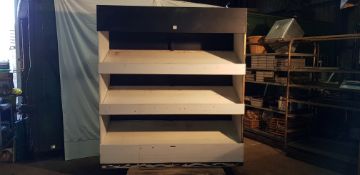 Wood /Metal Shelving