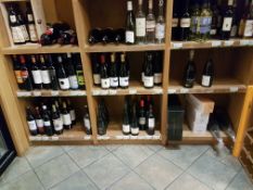 Oak Effect Wine Stand