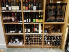 Oak Effect Wine Stand