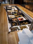 Oak Topped Island Self Serve Chiller