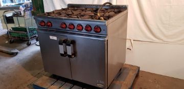 Morwood Vulcan Gas 6 ring oven