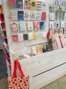 White Heavy Duty Wooden Display Stand