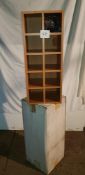 6 x Cherry wood wine rack