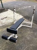 Adjustable Olympic Bench