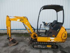 JCB 801.5 Mini digger excavator