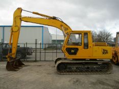 JCB JS 130 13 ton Excavator Isuzu Turbo diesel engine